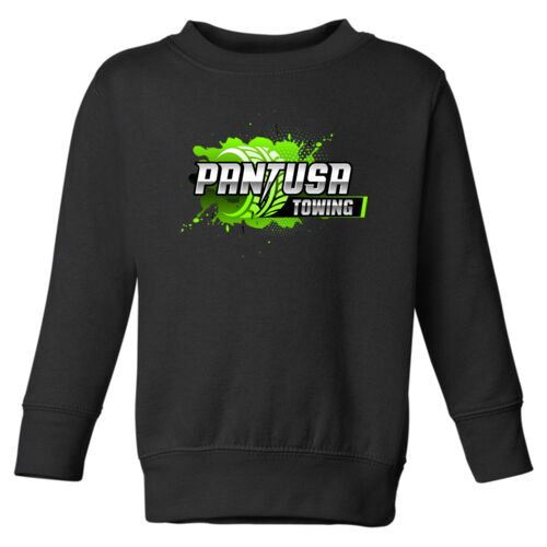 Pantusa Towing - Toddler Fleece Crewneck Sweatshirt Thumbnail