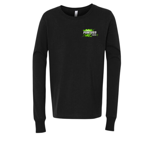 Pantusa Towing - Youth Long Sleeve Jersey Tee w/ Back Thumbnail