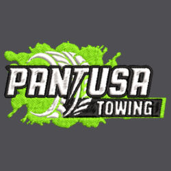 Pantusa Towing - Ladies 1/4 Zip Sweatshirt Design